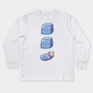 ice ice baby Kids Long Sleeve T-Shirt